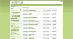 Desktop Screenshot of geopeitus.ee